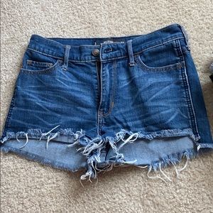 Hollister jean shorts